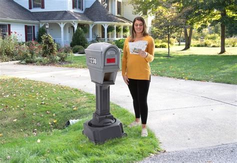 mailbox without digging hole